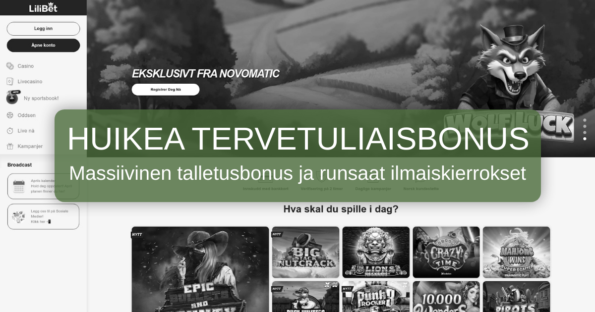 Lilibet Casino - Nettikasino suomalaisille